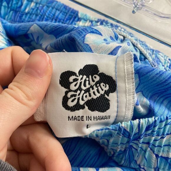 Hilo Hattie Men’s Hawaiian Swimming Trunks Bathing Suit Size L Tropical Beach - Picture 5 of 8